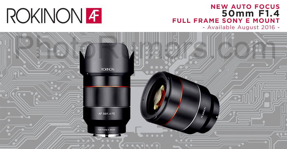 First-Rokinon-autofocus-AF-lens-for-Sony-E-mount