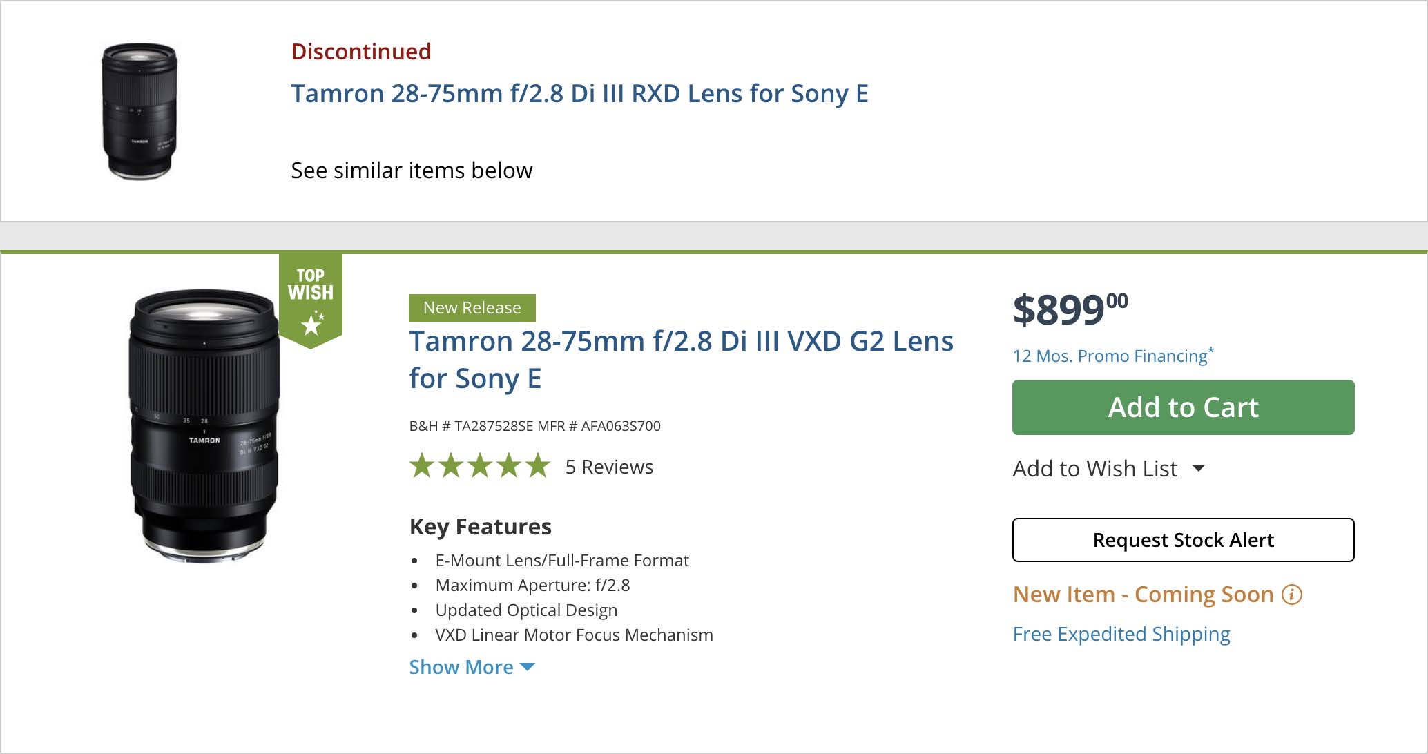 Tamron 28-75mm f/2.8 Di III RXD review
