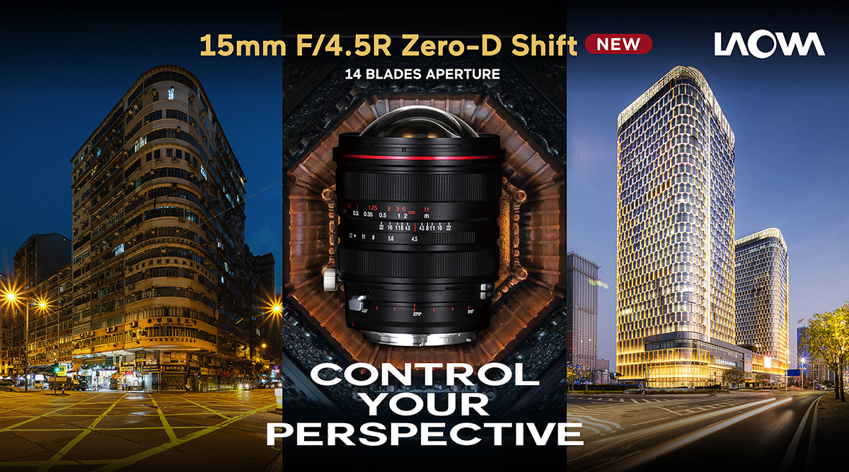 Updated Laowa 15mm f/4.5R Zero-D Shift Announced - Sony Addict