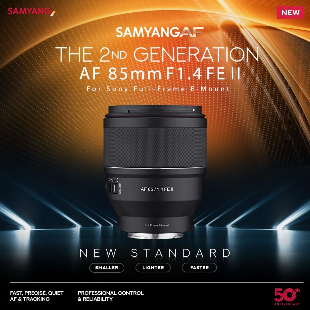 Samyang AF 85mm F1.4 FE II Announced Plus Preorders - Sony Addict