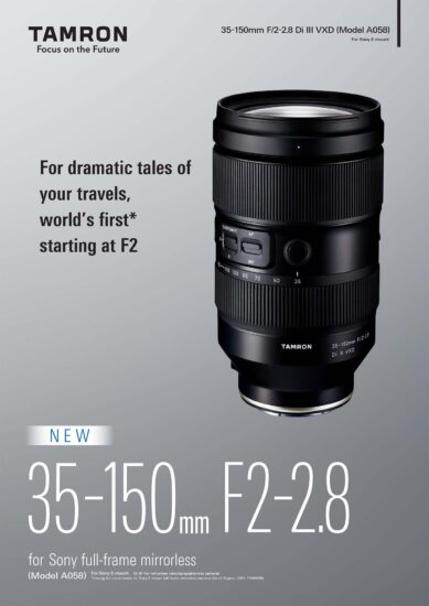 Tamron 28-75mm f/2.8 Di III RXD G2 and Tamron 35-150mm f/2-2.8 Di III VXD  English Catalogs Released - Sony Addict