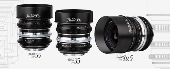Lomography Announced Three New Petzval Art lenses: 35mm f/2, 55mm
