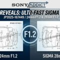 Permalink to Sigma Patent Discovered: Ultra-Fast 24mm f/1.2 and 28mm f/1.2 Lenses on the Horizon?