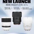 Permalink to Meike AF 85mm f/1.4 MIX Ⅱ Announced